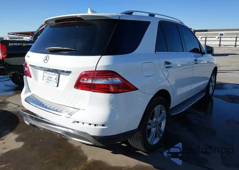 2015 Mercedes-Benz Ml 350 из США, поврежденный, VIN 4JGDA5JB4FA496804